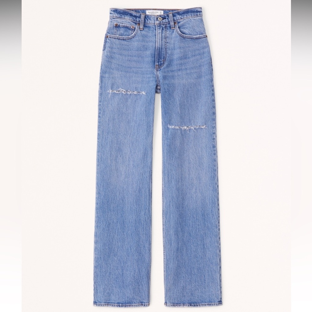 Abercrombie High-Rise 90s Relaxed Jean - Picture 7 of 7
